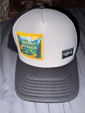 Big Truck Sierra Nevada Two-Tone Trucker Hat - Gray and Black
